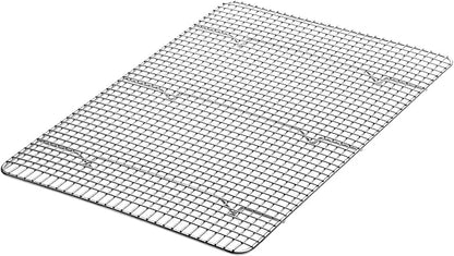 Spring Chef 11.5" x 16.5" Stainless Steel Cookie Cooling Rack - Oven Safe - Baking Rack for Bacon, BBQ, Jerky, Bread, Pizza, Cake - Fits Half Sheet Roasting Pan - Dishwasher Safe - Image 9