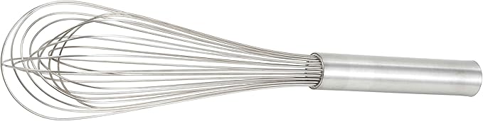 Winco Stainless Steel Piano Wire Whip, 10-Inch by Winco