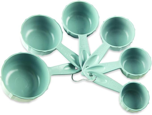 Nordic Ware Cups Bundt Measuring, Set of 6, Sea Glass by NordicWare