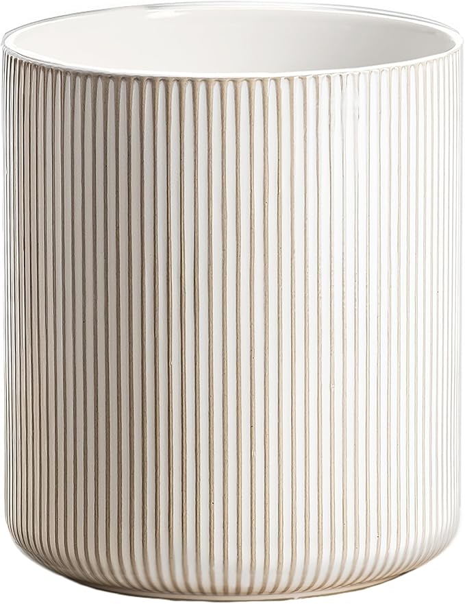 getstar Large Utensil Holder for Kitchen Counter,7.2" Vintage Ceramic Utensils Crocks Utensil Organizer for Spatula Farmhouse Kitchen Decor by Getstar