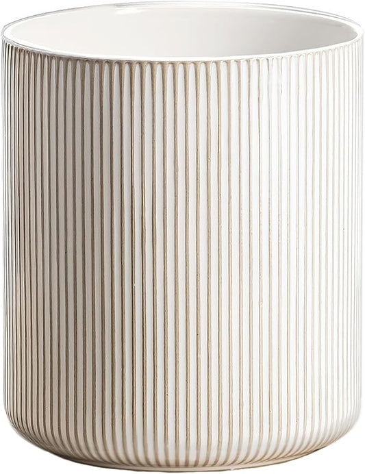 getstar Large Utensil Holder for Kitchen Counter,7.2" Vintage Ceramic Utensils Crocks Utensil Organizer for Spatula Farmhouse Kitchen Decor by Getstar