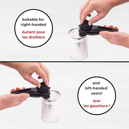 Starfrit MightiCan Can Opener - Safe - Holds Lid and Leaves No Sharp Edges on Lid - 3 year warranty - Comfort Grip - Heavy Duty Non-Slip Knob - 2025 Model - Image 6