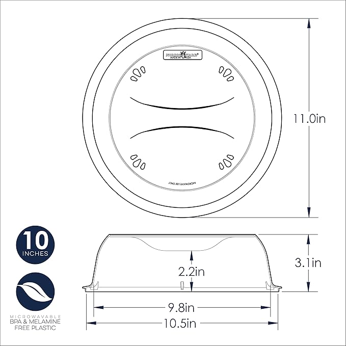 Nordic Ware Deluxe Plate Cover, 10" - Image 5