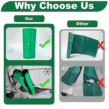 Reused Flexible Foldable Oil Funnel, Multi-Purpose Form a Funnels for Automotive Use, Easy to Clean Small Wide Mouth Funnel for Oil Drain, Available in Green - Image 6