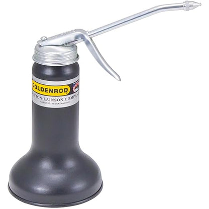 Dutton-Lainson Company - Goldenrod 625 Pistol Pump Oiler with Straight Spout - Precise Lubrication of Engines, Gears, Small Engines, and Industrial Equipment – Durable, Easy to Use & Efficient (10oz)