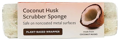 Cleana Colada Heavy Duty Coconut Scrubber Sponges 2ct, 2 CT - Image 6