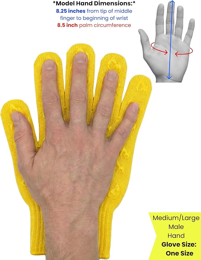 Grill Armor Oven Gloves with Fingers – 932°F Heat, Fire & Cut Resistant Mitts for BBQ, Grill, Cooking, Grilling, Baking, Smoker & Fire Pit - Image 6