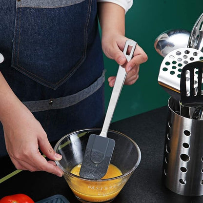 Silicone Spatulas, Berglander Flexible Scrapers Baking Mixing Tool, Baking Tools, Rubber Spatula, Heat Resistant, Dishwasher Safe, Easy to Clean - Image 7