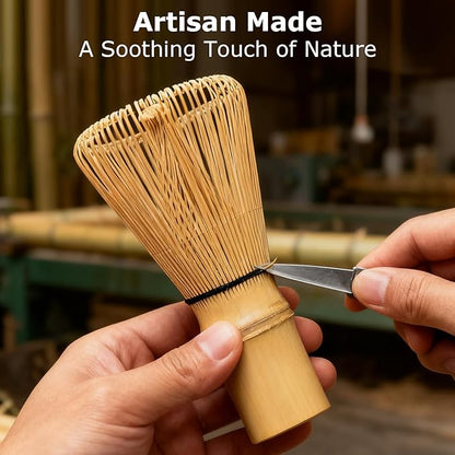 Matcha Whisk Bamboo Whisks Traditional Chasen Wisk for Japanese Tea Ceremony