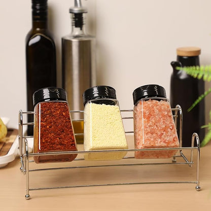 Mimorou 30 Pack Plastic Spice Jars with Shaker Lids Clear Seasoning Containers Spice Bottles for Kitchen Storing Spice Herbs Seasoning Powders(Cuboid,9.3 oz) - Image 6