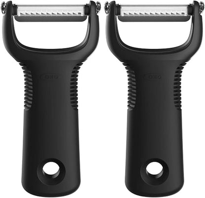 OXO 0719812003665 Good Grips Julienne Peeler, one Size, Multi (Pack of 2) by OXO
