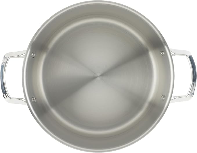 WINCO Tri-Ply Stock Pot, Silver - Image 6