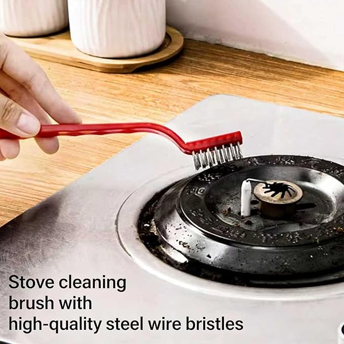 Crevice Cleaning Brush Set, Multifunctional Hard Bristle Brushes, Bathroom, Toilet, Kitchen Sink Dead Corner, Window Gap, Floor Brush, Sink, Cup (8pcs)