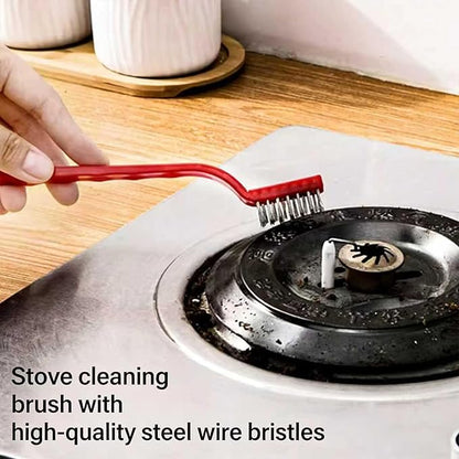 Crevice Cleaning Brush Set, Multifunctional Hard Bristle Brushes, Bathroom, Toilet, Kitchen Sink Dead Corner, Window Gap, Floor Brush, Sink, Cup (8pcs)