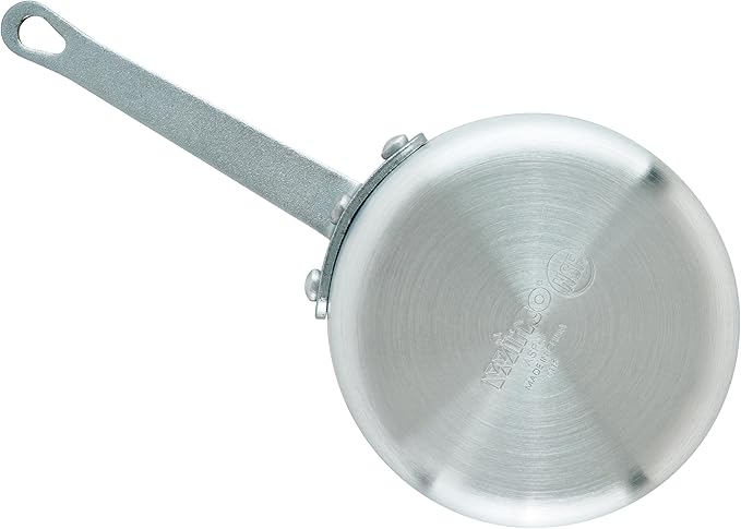 Winco Heavy-Duty Aluminum Tapered Sauce Pan, 3mm, 1.5 Quart - Image 5