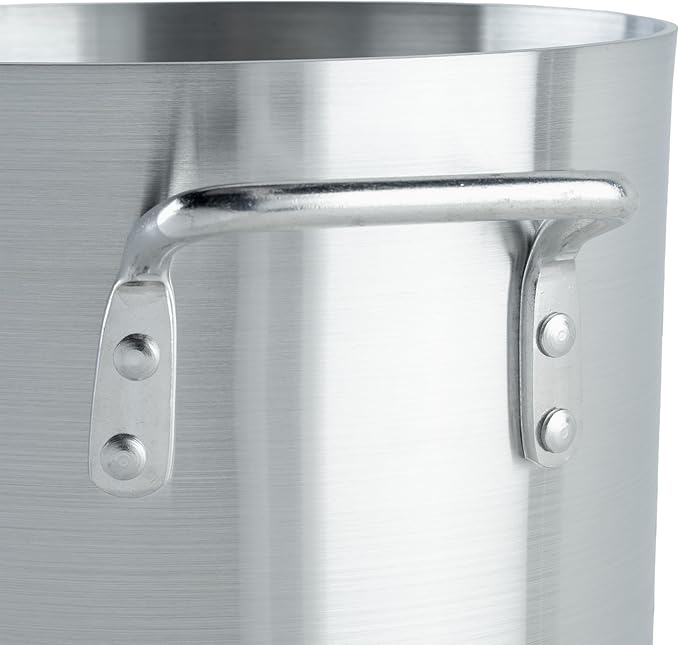 Winco Elemental Aluminum, 8 Qt Stock Pot, 4mm - Image 3