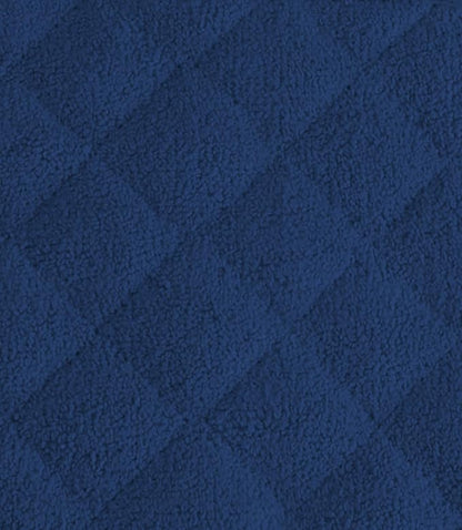 DII Basic Terry Collection 100% Cotton Quilted, Oven Mitt, Nautical Blue, 2 Piece