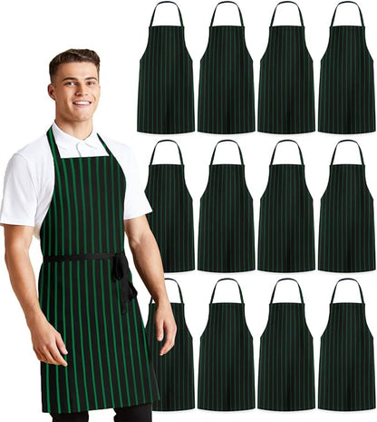 Avalon Kitchen Aprons for Men - 100% Polyester Chef Apron Women with Extra Long Ties - Cooking Aprons for Women & Mens Apron by Avalon+Kitchen