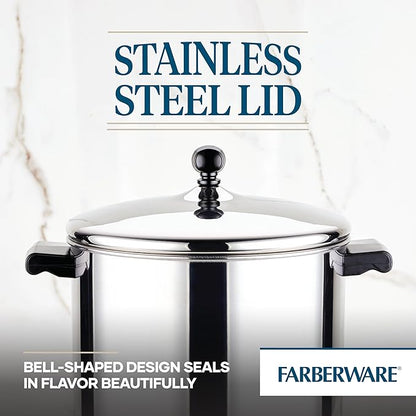 Farberware Classic Stainless Steel 8-Quart Stockpot with Lid, Stainless Steel Pot with Lid, Silver - Image 9