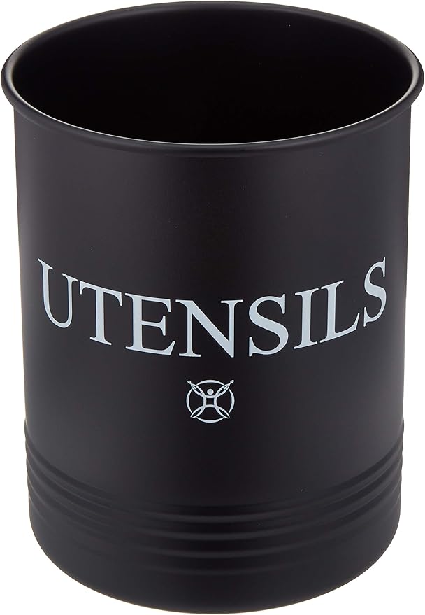Utensil Holder Large Crocks Kitchen (black) - Image 2