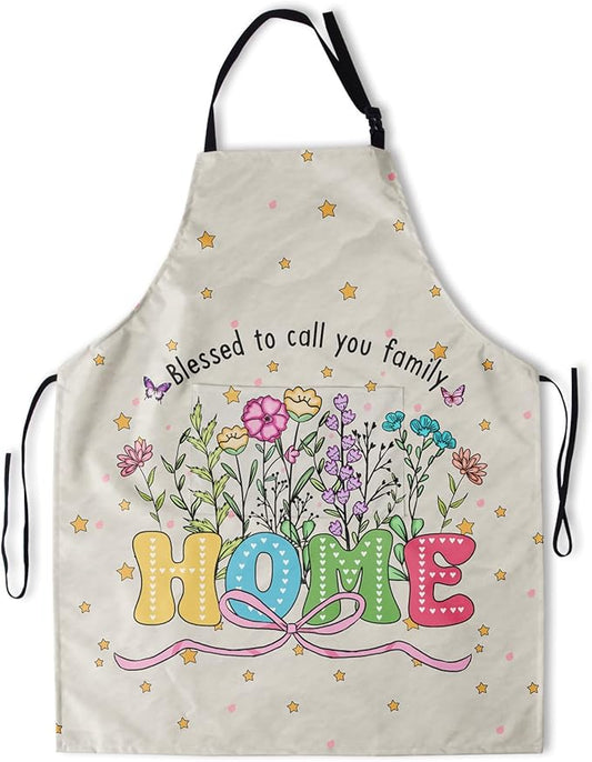 Funny Apron Polyester Grooming Aprons with Pocket for Cooking Kitchen Grilling Adults