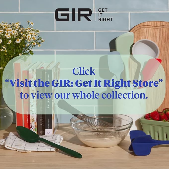 GIR: Get It Right Silicone Ladle Spoon – High Heat Resistant Kitchen Tool, Durable Cooking Utensil for Serving Soups, Stews, Sauces, and Dressings, Ultimate - 13IN - Black - Image 9
