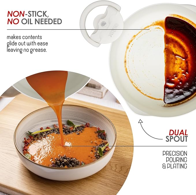 Eatex Pasta Pot with Strainer Lid - 5 Quart Multipurpose Stock Simmer Spaghetti with Strainer - Twist & Lock Handles, Nonstick Ceramic Stainless Steel Tempered Glass Cream - Image 7