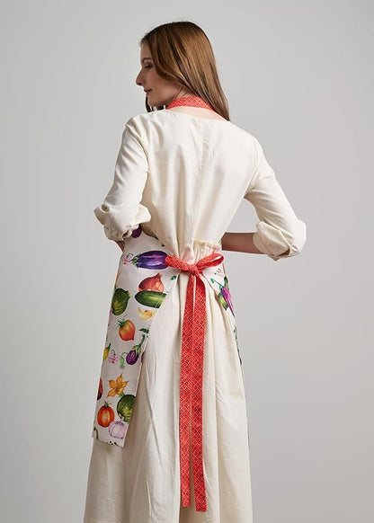 Maison d' Hermine 100% Cotton Apron for women with Pocket Kitchen Chef Apron for Men Cooking Mothers Day Gifts - Image 8