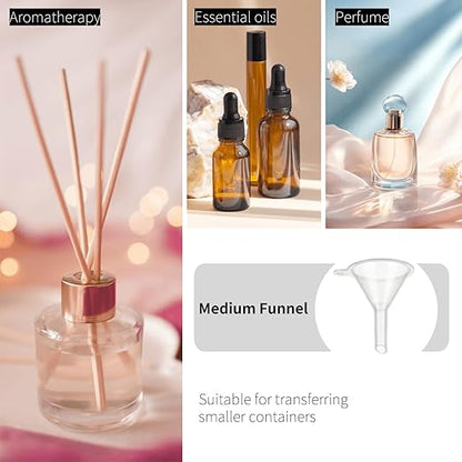 9 Pack Small Funnel Kit 3 Sizes with Droppers for Kitchen Bottles, Essential Oils, Capsules & Pet Souvenirs - Image 4