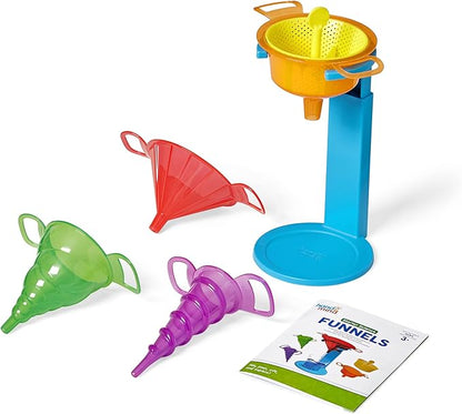 hand2mind Starter Science Funnels, Science Lab Equipment, Sand Sifter, Water Table Toys, Sensory Play Toys, Educational Science Kits, Kids Chemistry Set, Science Supplies for Classroom - Image 6