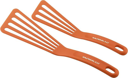 Rachael Ray Tools & Gadgets 2-Piece Nylon Spatula Set, Orange - 51211 by RachaelRayKitchenware