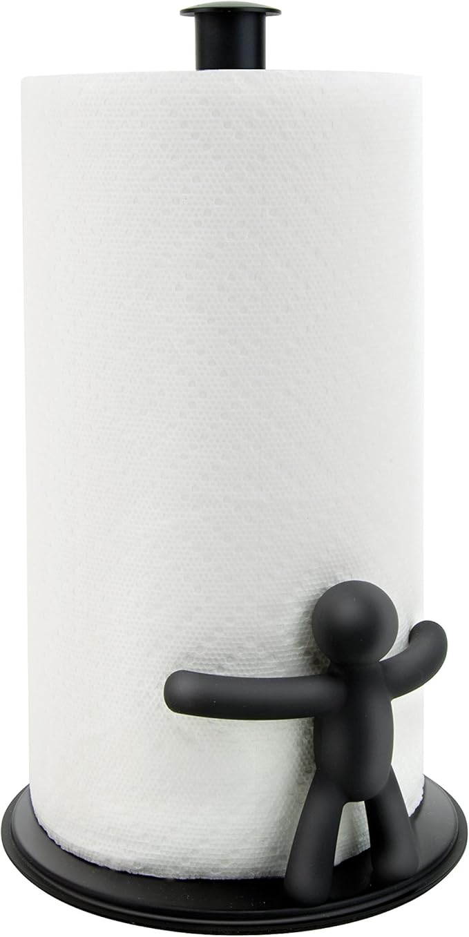 Umbra Buddy Countertop Paper Towel Holder, Black by Umbra