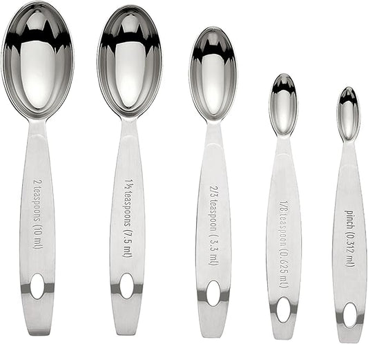 CUISIPRO Odd-Size Measuring Spoon SS 5pc Set by Cuisipro