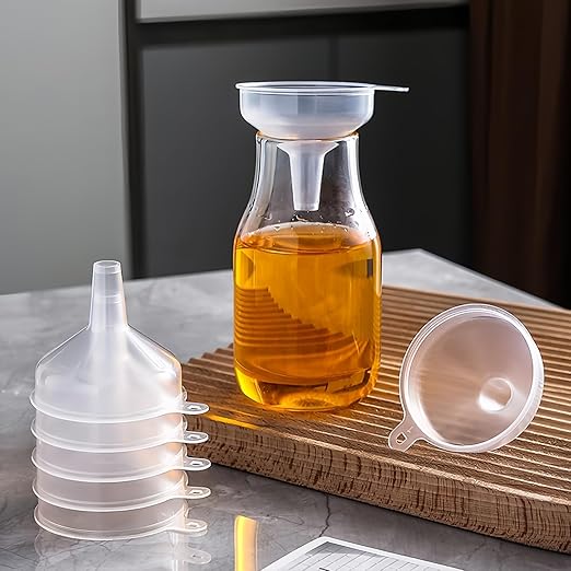 9 Pack Small Funnel Kit 3 Sizes with Droppers for Kitchen Bottles, Essential Oils, Capsules & Pet Souvenirs - Image 6