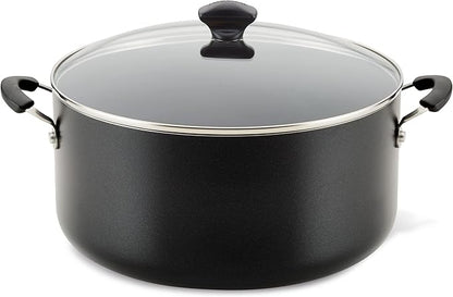 Farberware Cookware Nonstick Stockpot with Lid, 10.5 Quart-Black - Image 5