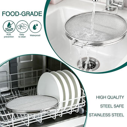 2PCS Replacement Splatter Shield for Ninja Foodi IG651,Foodi Grill Air Fryer Accessories,7-in-1 Indoor Grill for IG600, IG601, IG651