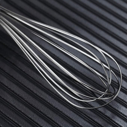 Berglander Whisk Set Pack of 3, Stainless Steel Whisks for Cooking 8",10",12", Wire Ballon Wisk (Silver) - Image 7