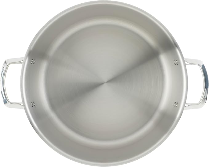 WINCO Tri-Ply Stock Pot, 20-quart, Silver - Image 7