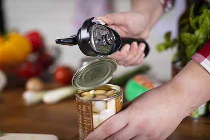 Kuhn Rikon Auto Safety LidLifter/Can Opener with Ring-Pull, 8 x 2.5 x 2.75 inches, Red - Image 7