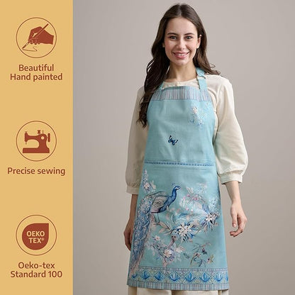 Maison d' Hermine 100% Cotton Apron for women with Pocket Kitchen Chef Apron for Men Cooking Mothers Day Gifts - Image 2