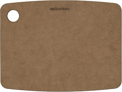 Epicurean Kitchen Series Cutting Board, 8" × 6", Nutmeg, 3.2 Pounds by Epicurean