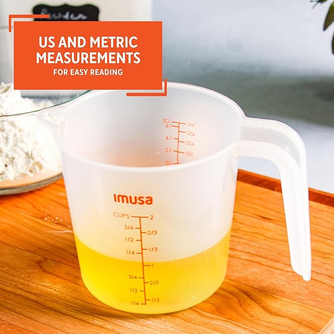 IMUSA 2cup Measuring Cup,(Pack of 6) - Image 4