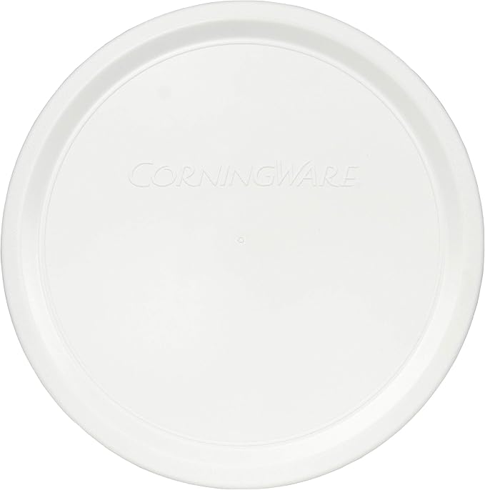 Corningware 24oz/708 ml Round French White Casserole Dish & F-24 24oz French White Lid