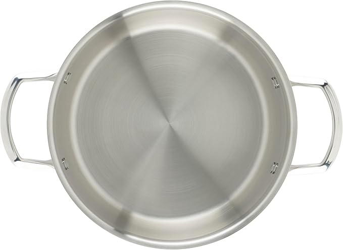 WINCO Tri-Ply Stock Pot, Silver - Image 7