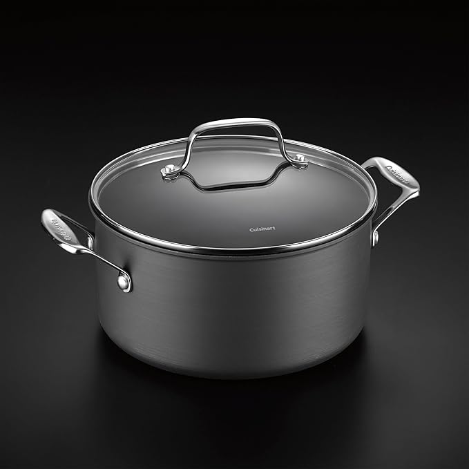 Cuisinart Chef's Classic 6-Quart PURELYCERAMIC™ Nonstick PFAS Free Hard-Anodized, Stockpot with Cover, 644C-24 - Image 2