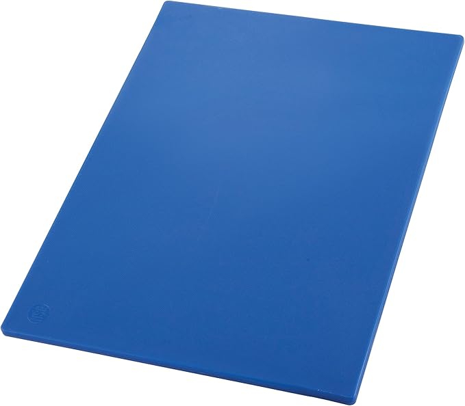 Winco CBBU-1520 Cutting Board, 15-Inch by 20-Inch by 1/2-Inch, Blue,Medium by Winco