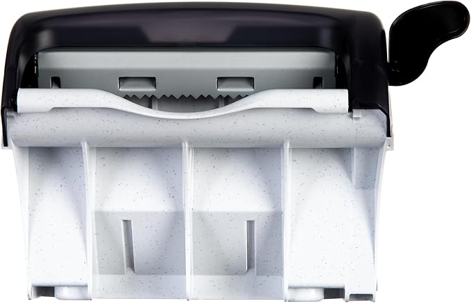 San Jamar Classic Element Paper Towel Dispenser Wall-Mounted Commercial Roll Dispenser, Fits All Core Sizes with Lever for Bathroom, Kitchens, and Restaurants, Plastic, Universal Paper, Black Pearl - Image 4