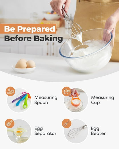 Kootek 700pcs Cake Decorating Kit, Baking Supplies with Springform Pans, Cake Turntable for Decorating, Piping Tips Set, Pastry Bags, and More Baking Tools for Mother's Day - Image 2