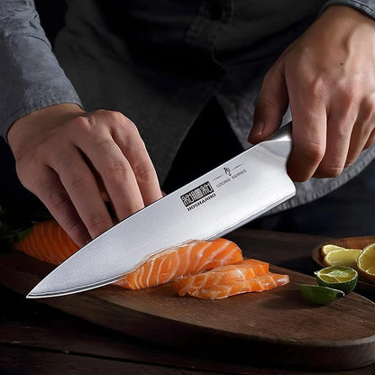 HOSHANHO 16-Piece Knife Set, Japanese High Carbon Stainless Steel Kitchen Knife Set, Ultra Sharp Chef Knife Block Set with Sharpener - Image 5