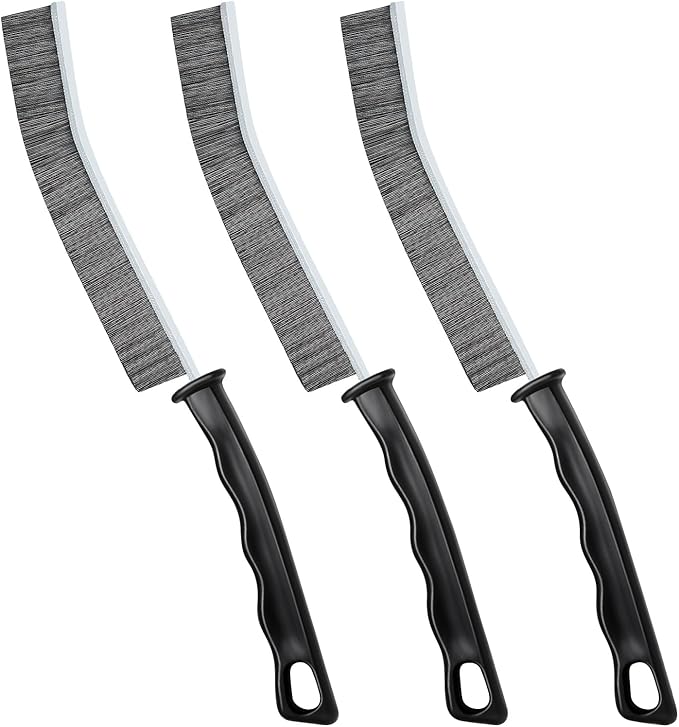 Crevice Cleaning Brush，Hard-Bristled Grout Brush，2026 New Multifunctional Gap Cleaning Brush Tool，Dead Corners Brushes for Bathroom Kitchen Tiles Window Door Slots，3pcs by BANSTLE
